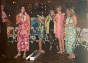 (l to r)
Julianne Smith Kiedinger, Laura Nelson Norman, Bonnie Lee Todhunter, Melanie Rapp, Deborah Green Messick, Christine Faison Bata 

Photo courtesy of Lynn Brenzel-Radojevic