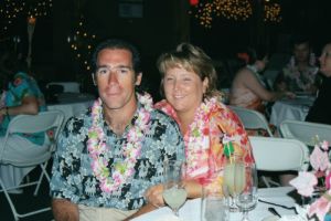 (l to r)
Carey Aliff (Donna's husband) & Donna Dixon Aliff

Photo courtesy of Lana Meell