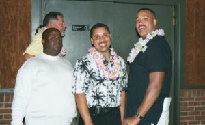 (l to r)
Rodney Jacobs, Marvin Bowman, Tim Manning

Photo courtesy of Lana Meell