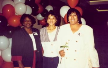 (l to r)
Myra Baytop, Sonya Brown & Janie Borden

Photo courtesy of Carol Hopson